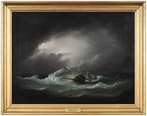 Thomas Buttersworth Sr. Maritime Painting