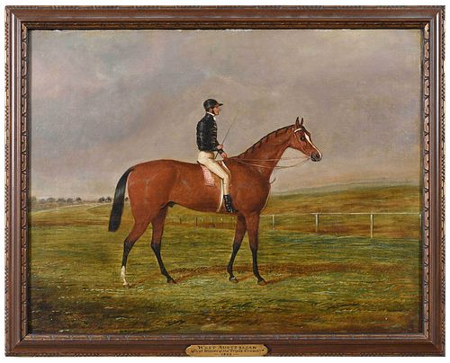 J.R. Hart Equestrian Portrait, West Australian