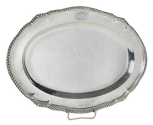 George III English Silver Platter