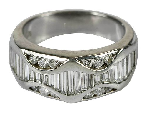 Platinum Diamond Ring 