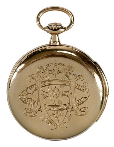 Touchon & Co. 14kt. Minute Repeater Pocket Watch