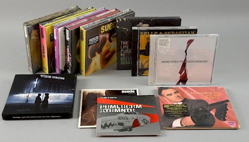 Suede Complete set of first 5 albums re-released by Edsel in 2011 with extra CD/DVD in each & a prom