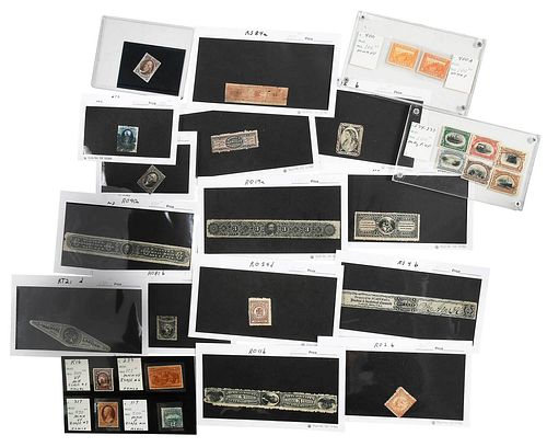 Large Stamp Collection, Many Revenue Issues 