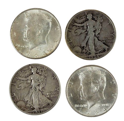 Approximately $279 Face Value Silver Half Dollars 