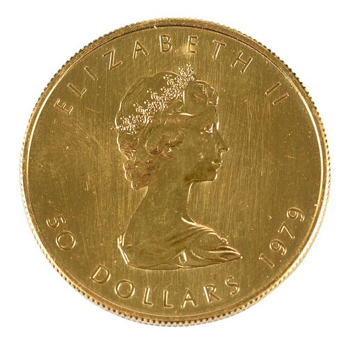 Canadian Maple Leaf One Ounce Gold Coin