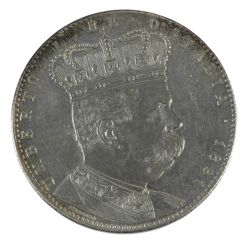 1891 Eritrea Tallero Coin 
