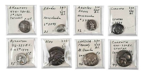 Eight Ancient Coins 