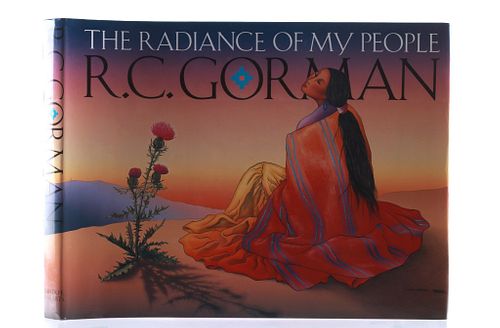 R.C. Gorman Signed First Edition Book c. 1992