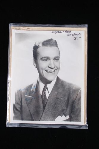 1944 Red Skelton Signed B&W Photograph