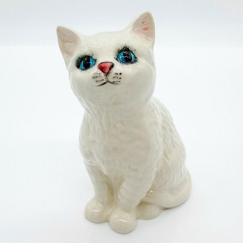 Royal Doulton Figurine, Persian Kitten White DA128