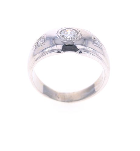 C. 1960- Vintage Estate Diamond 14K Men's Ring