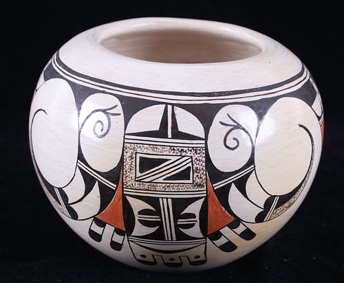 Hopi Irma David Polychrome Pottery c. 1970-1980