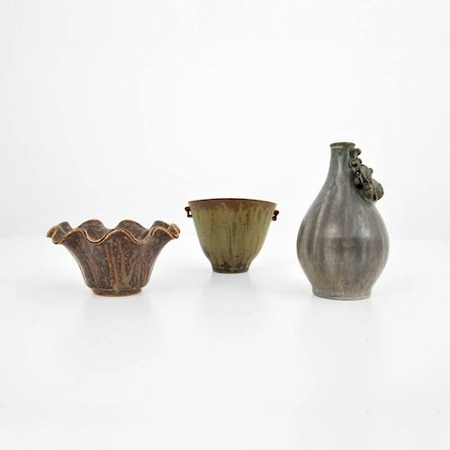 Collection of Arne Bang Vessels