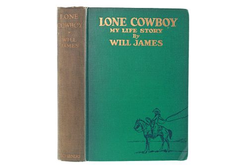 1930 1st Edition Lone Cowboy by Will James