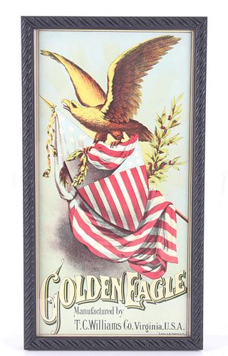 Vintage "Golden Eagle" Tobacco Advertisement