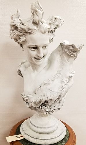 RESIN BUST OF A WOMAN 27"