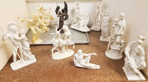TRAY 11 CLASSICAL RESIN FIGURINES BY PACIFIC GIFT WARE