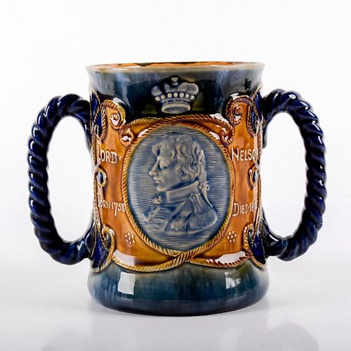 Royal Doulton Stoneware Dual Handle Loving Cup, Lord Nelson