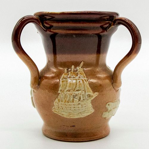 Royal Doulton Stoneware Miniature Tyg Pot, Naval Warfare