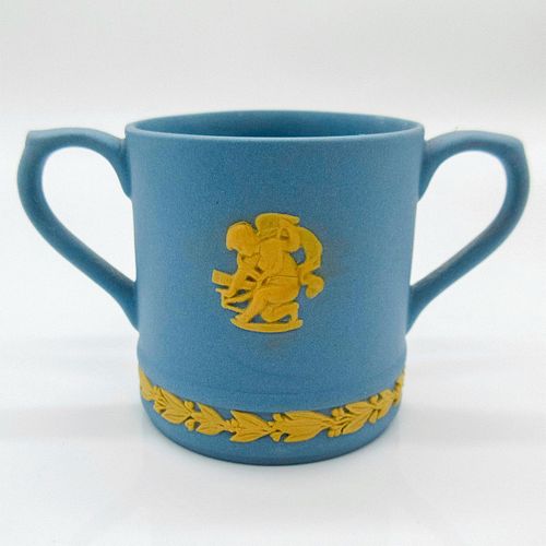 Wedgwood Pale Blue Jasperware, Mini Loving Cup