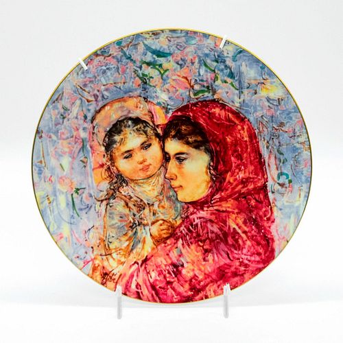 Royal Doulton Collectable Plate, Lucia and Child