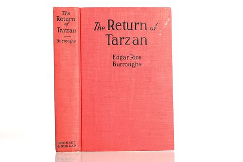 Return of Tarzan 1st Ed. 1915 by E.R. Burroughs