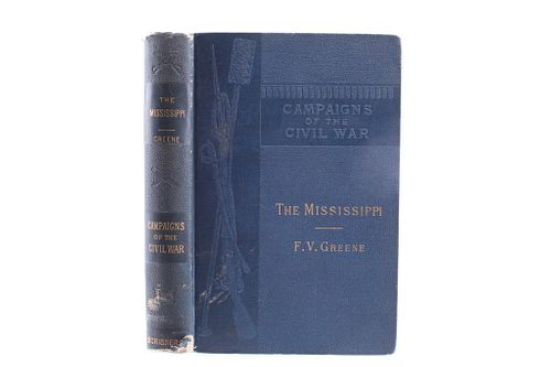 1882 1st Ed. The Mississippi by Francis Greene