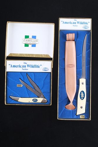 NOS The American Wildlife Series Ed. 4 Knives