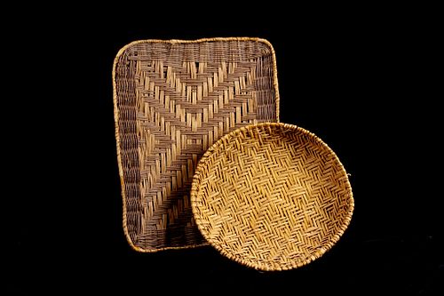 Hopi Pueblo Hand Woven Sifter Basket Collection
