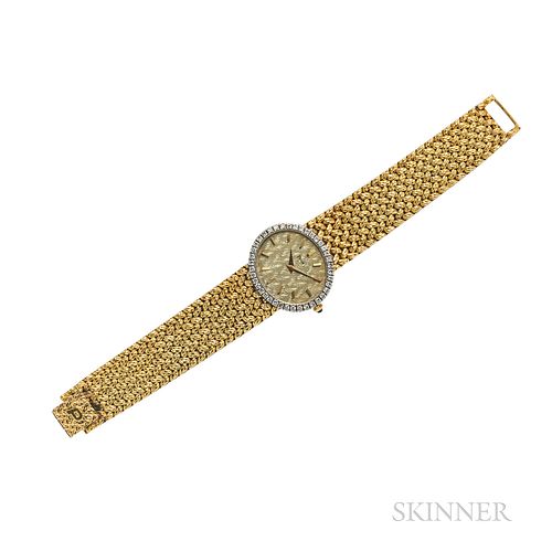 Piaget 18kt Gold and Diamond Wristwatch