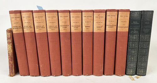 Group Thirteen Volumes Jane Austen