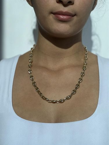 14k Gucci Link Style Chain