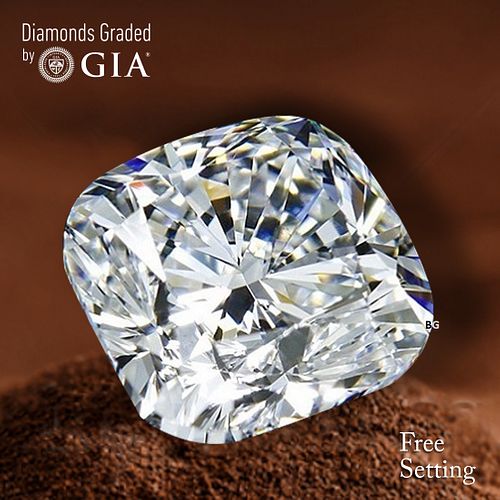 NO-RESERVE LOT: 1.70 ct, F/VS2, Cushion cut GIA Graded Diamond. Appraised Value: $42,900 