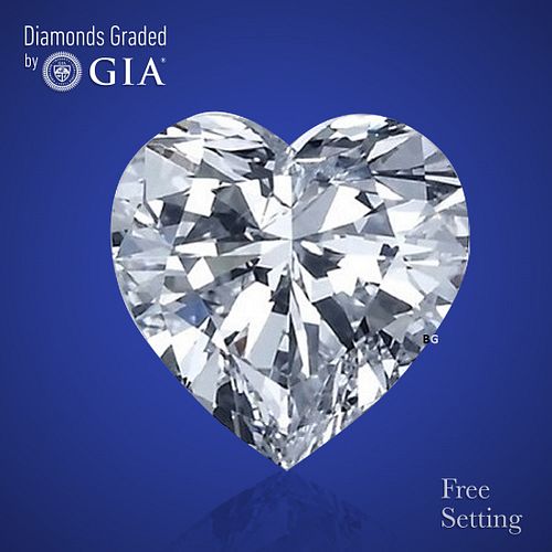 4.04 ct, D/VS2, Heart cut GIA Graded Diamond. Appraised Value: $378,700 