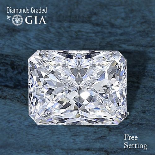 5.03 ct, D/VS1, Radiant cut GIA Graded Diamond. Appraised Value: $836,800 
