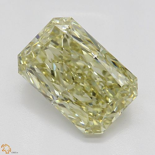 1.50 ct, Natural Fancy Brownish Yellow Even Color, VVS2, Radiant cut Diamond (GIA Graded), Appraised Value: $20,900 