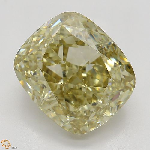 2.83 ct, Natural Fancy Brownish Yellow Even Color, VVS1, Cushion cut Diamond (GIA Graded), Appraised Value: $33,900 