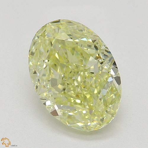 1.24 ct, Natural Fancy Yellow Even Color, VVS1, Oval cut Diamond (GIA Graded), Appraised Value: $19,800 