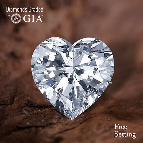 2.12 ct, D/FL, Type IIa Heart cut GIA Graded Diamond. Appraised Value: $121,600 