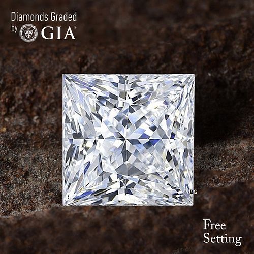 3.11 ct, I/IF, Princess cut GIA Graded Diamond. Appraised Value: $139,900 