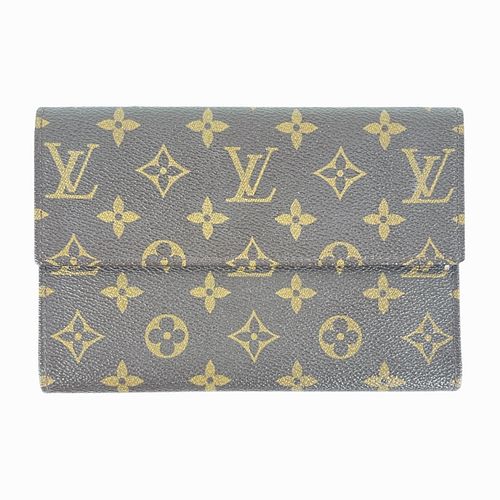 Genuine Louis Vuitton Women's Snap Closure Wallet