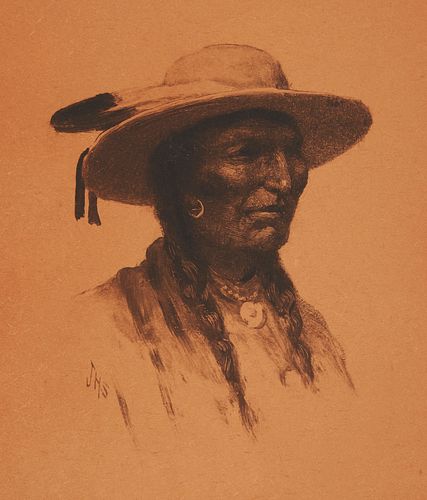Joseph Henry Sharp (1859-1953, Taos, NM)