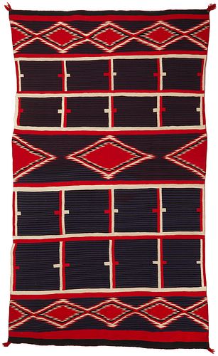 A Navajo Germantown Moki blanket