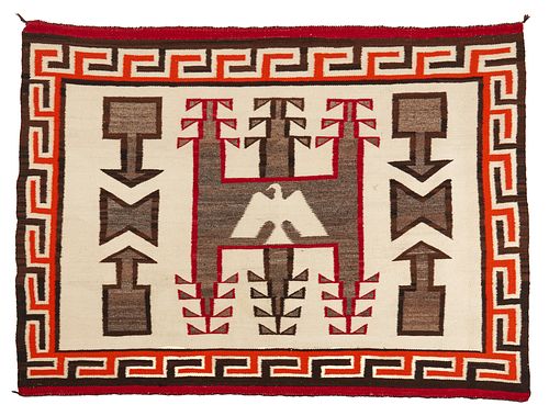 A Navajo pictorial weaving