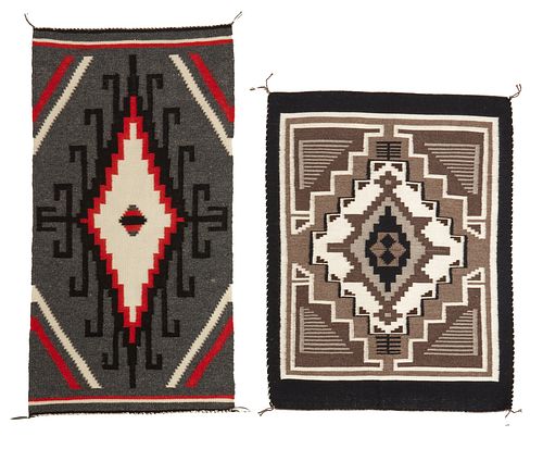 Two Navajo rugs