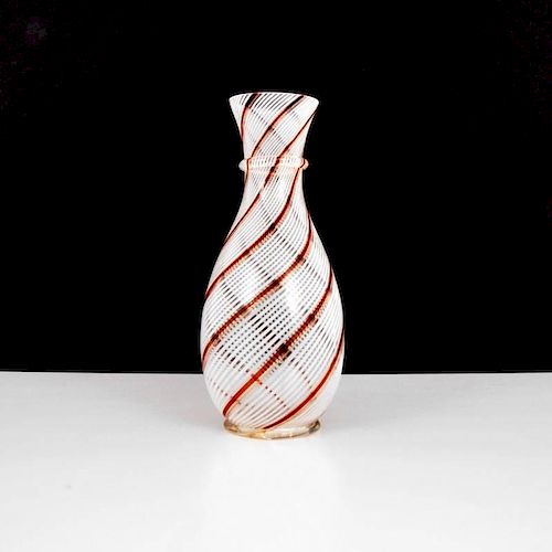 Dino Martens 'Mezza Filigrana' Vase