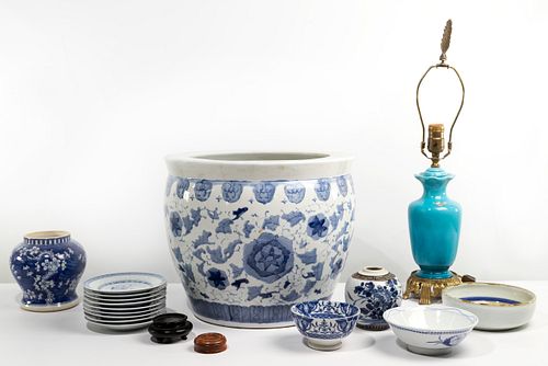 Asian Ceramic Object Assortment