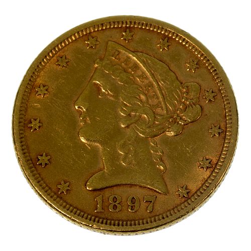 1897 Liberty $5 Gold