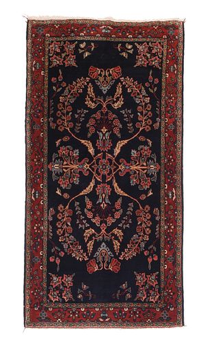Antique Mohajeran Sarouk Rug, 2'5" x 4'9"