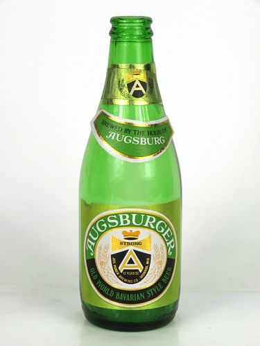 1974 Augsburger Beer 12oz Other Paper-Label bottle Monroe, Wisconsin
